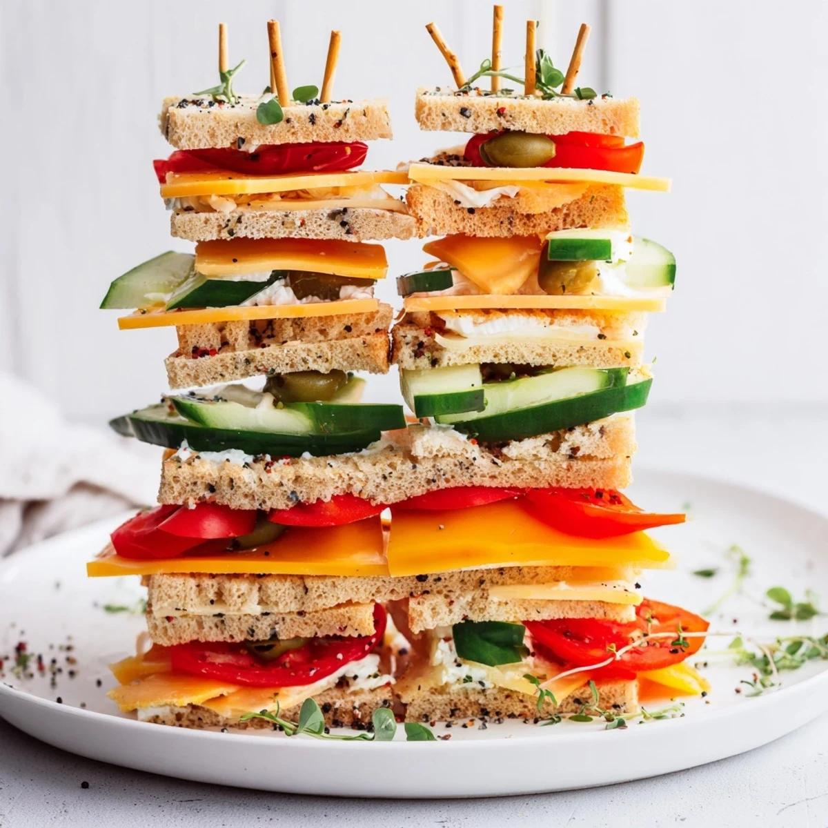 Urban Skyscraper Appetizers