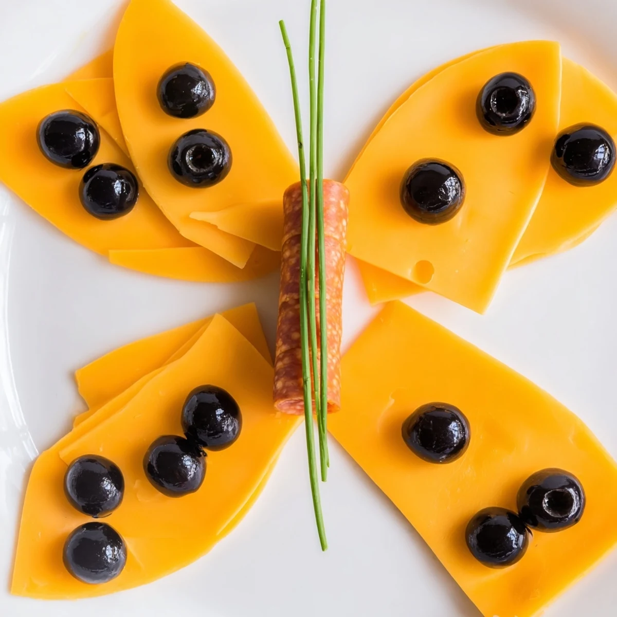 Butterfly Cheddar Salami Wings