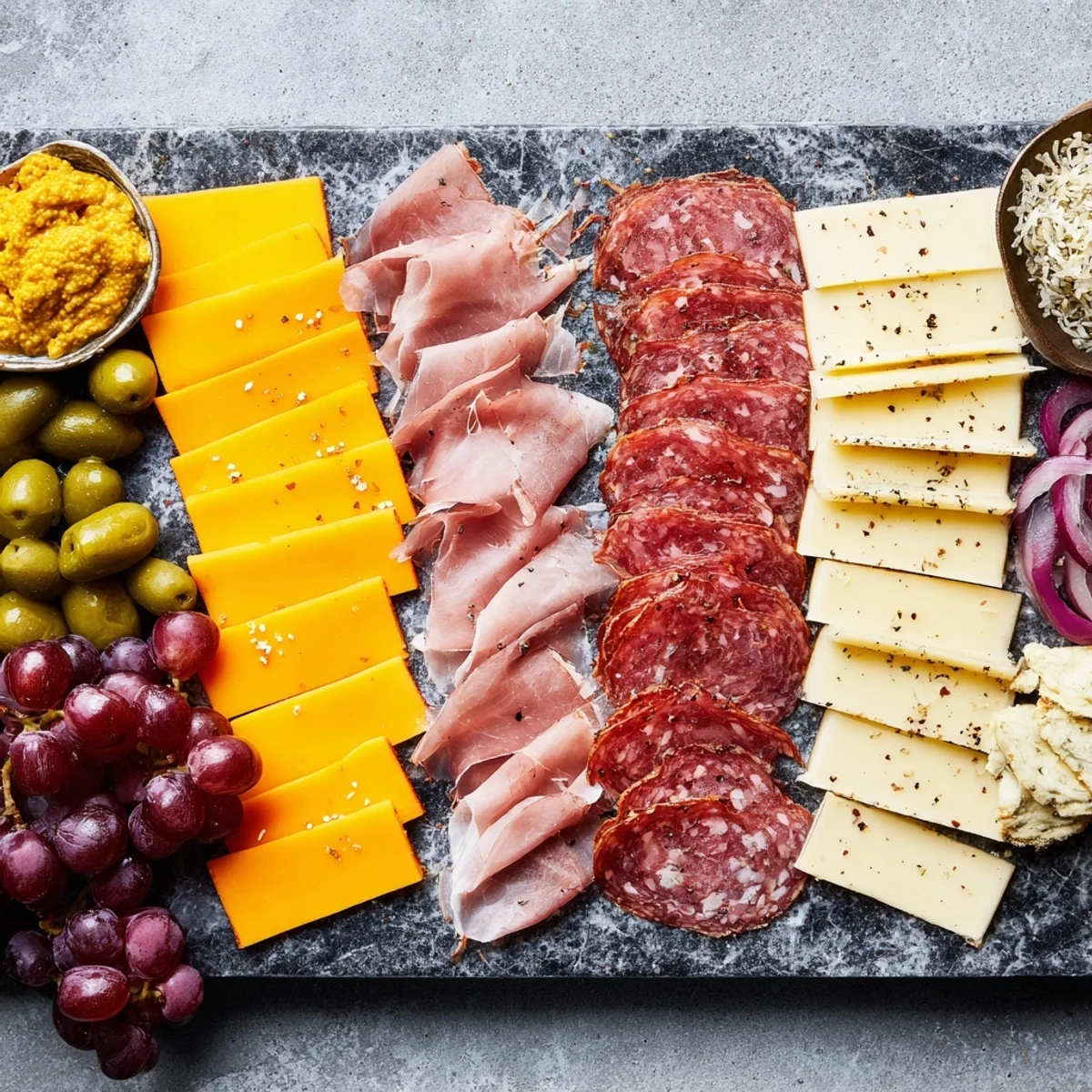 Industrial Slate Cold Meats