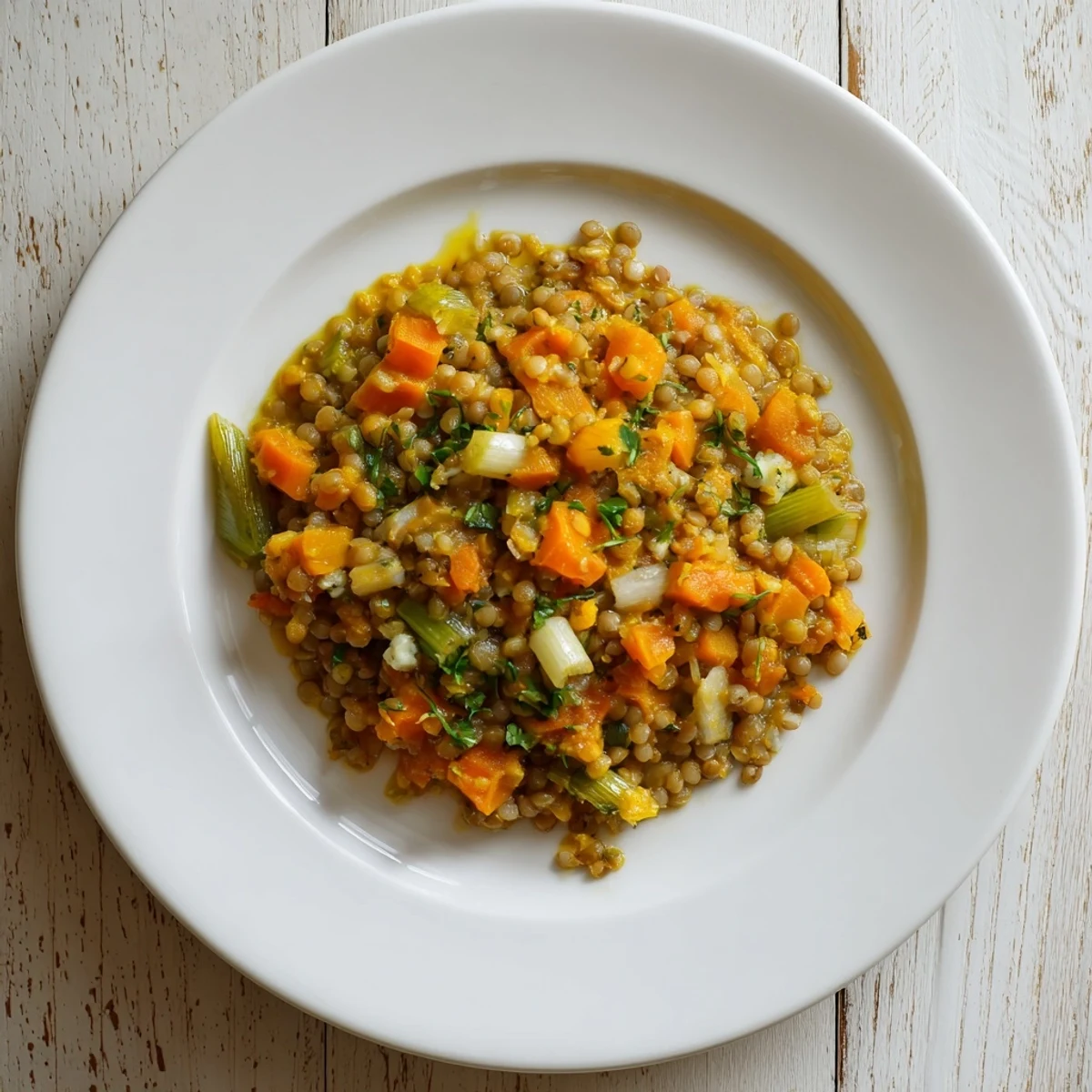 A vibrant bowl of Buffalo Chicken Bean Salad, ready to enjoy with crumbled blue cheese.