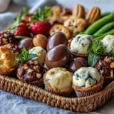 Spring Charcuterie Easter Basket Board