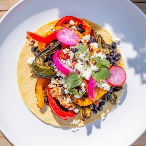 Desert Bloom Cactus Taco