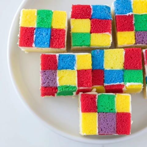 Cozy Quilt Patchwork Cake