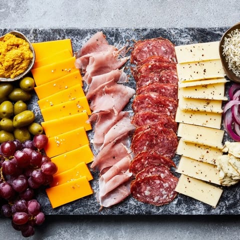 Industrial Slate Cold Meats