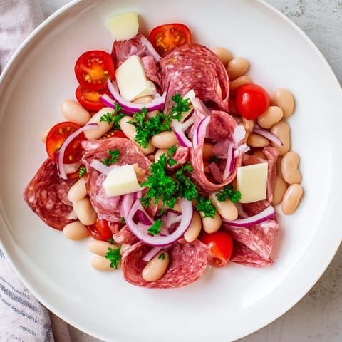 Italian Antipasto Bean Salad