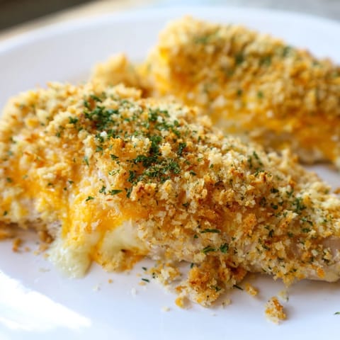Cheesy Baked Chicken Breast