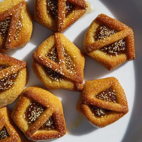 Tunisian semolina date cookies