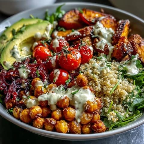 Buddha Bowl Quinoa Sweet Potatoes