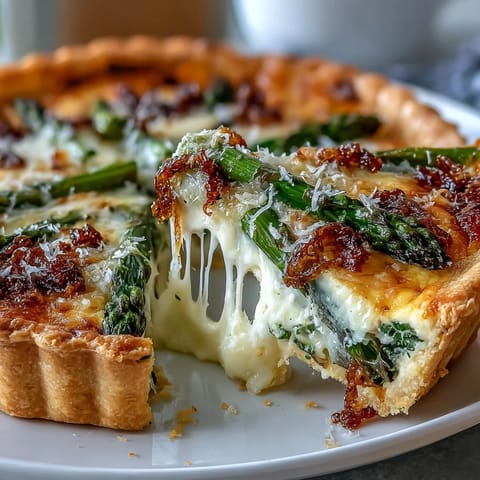 Spring Asparagus Quiche