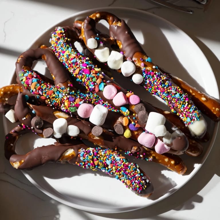 Vibrant image of a whimsical Magical Wand Candy Board, complete with rainbow sprinkles and edible glitter.