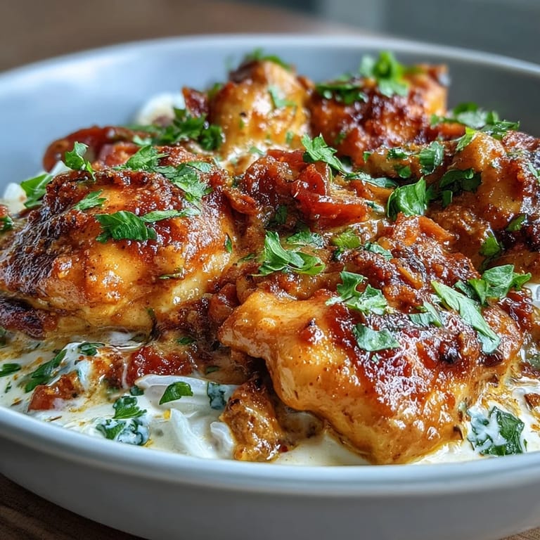 Steam rises from a bowl of Easy Chicken Curry, served alongside fluffy basmati rice for a family dinner.
