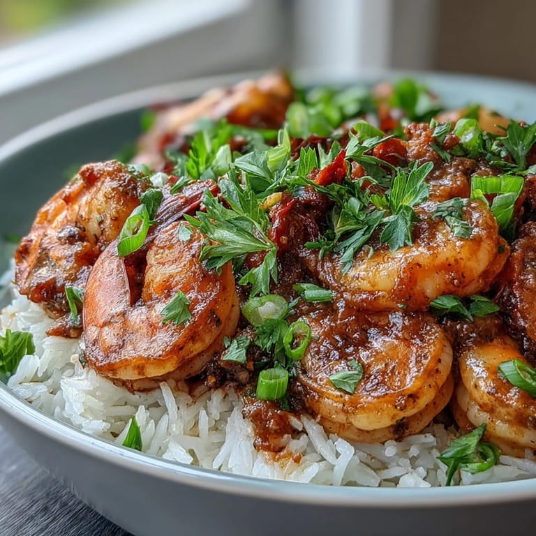 A rustic serving of Classic New Orleans Étouffée paired with crusty bread, ready for a flavorful dinner.