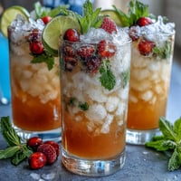 Vibrant Grad Party Lemonade Bar with colorful fruit slices and fresh herbs for a refreshing DIY drink station.